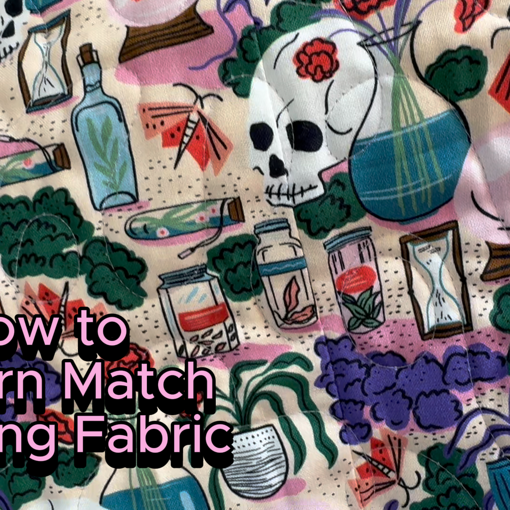 How to Pattern Match Quilt Backing – Wyldwood Creative