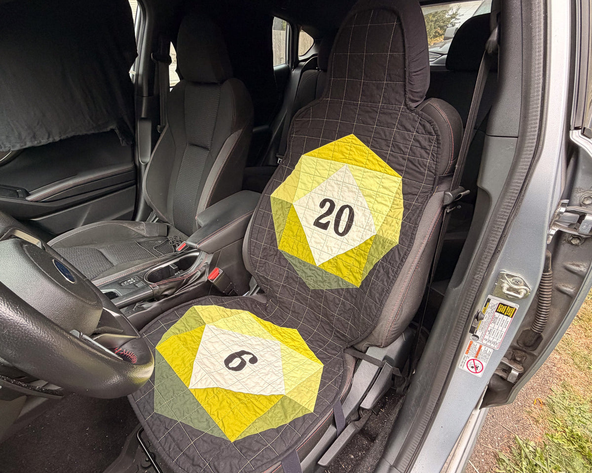 Car Seat Cover Sew Along: Week 6