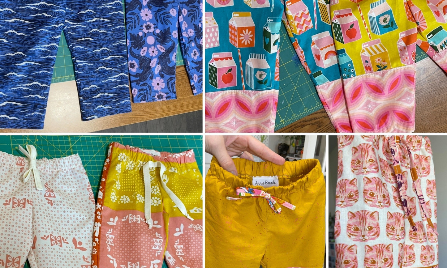 Using Quilting Cotton for Handmade Pants
