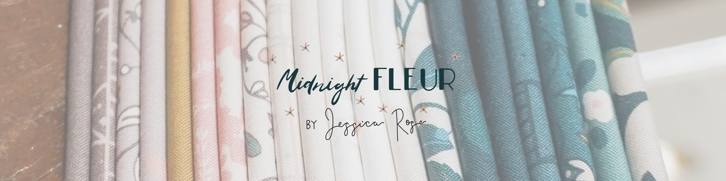 Midnight Fleur Fabric Collection