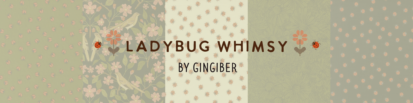 Ladybug Whimsy Fabric Collection