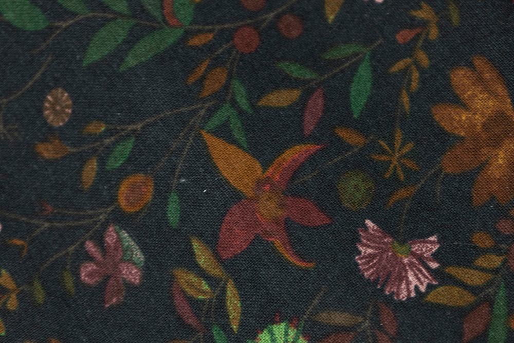 Linen Cotton - Evening Garden