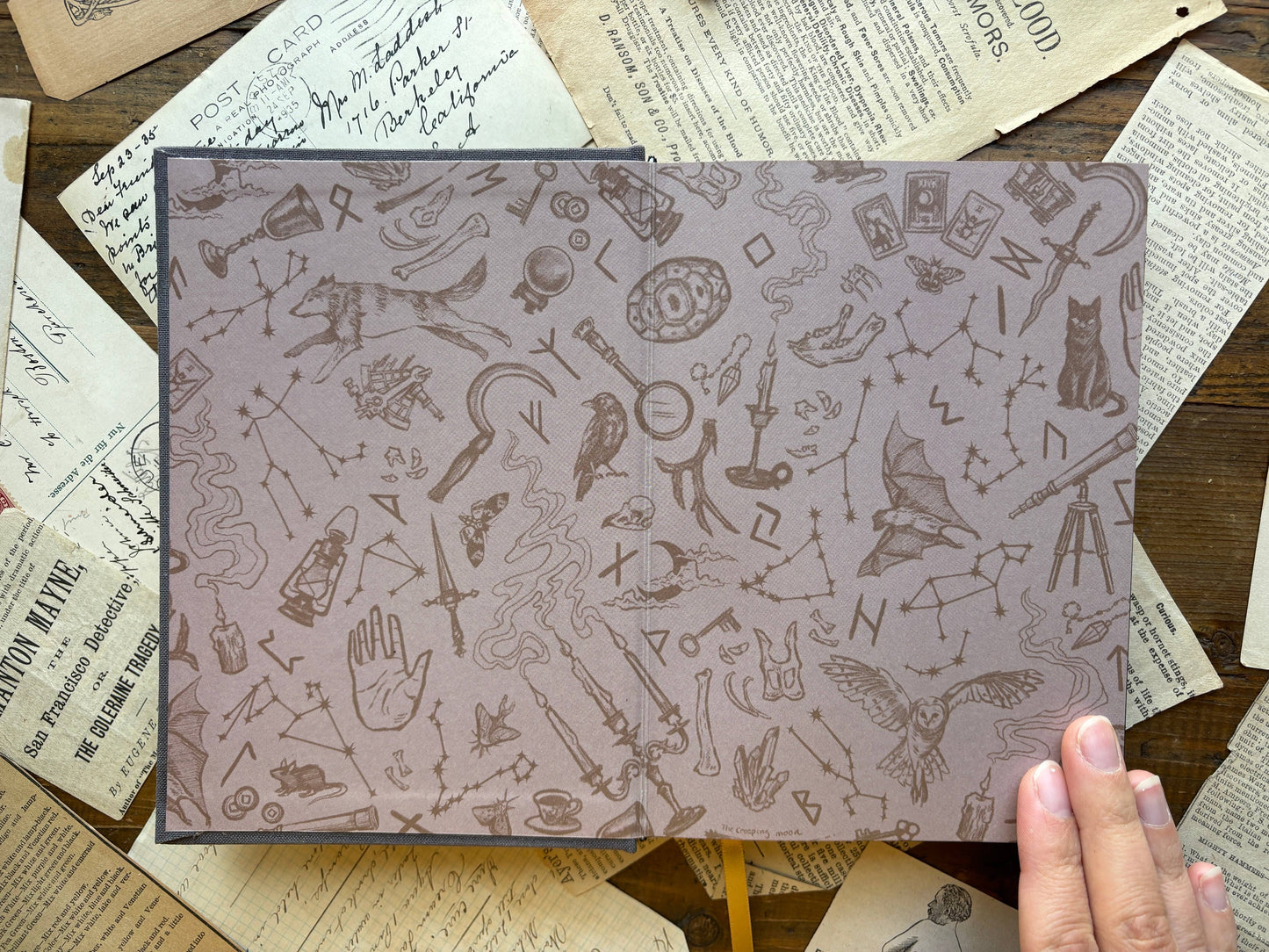 The Oracle - B6 blank paper notebook, 150 gsm