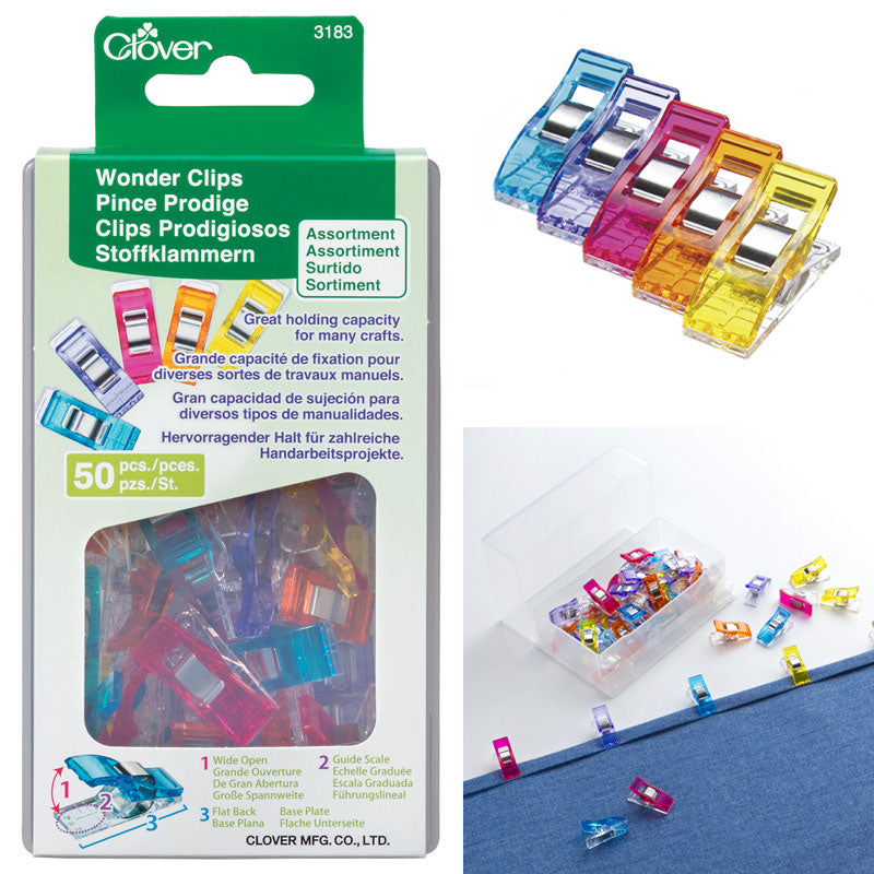 Wonder Clips 50ct - Assorted