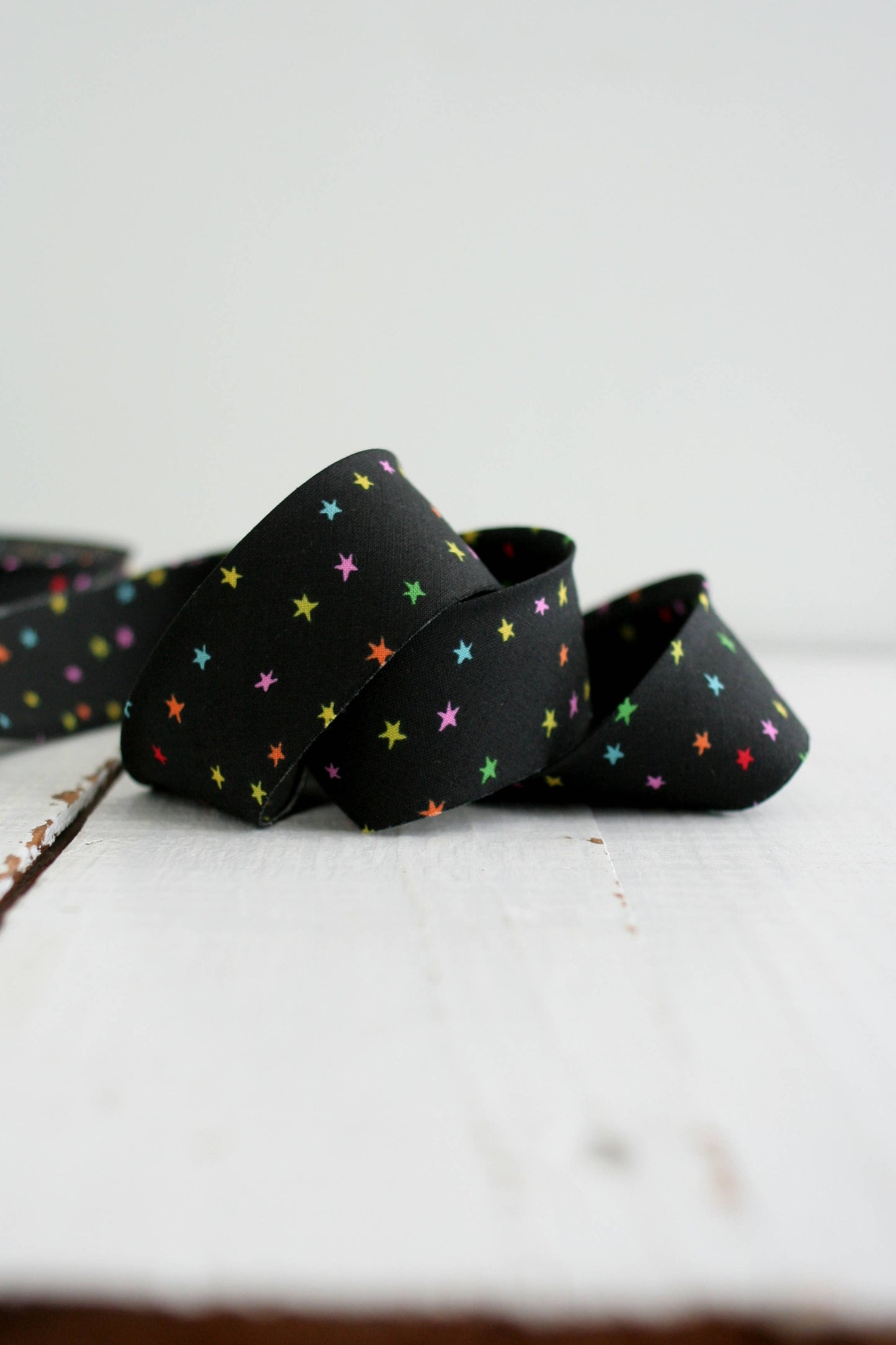 2.5" Bias Quilt Binding – Starry Vivid Rainbow