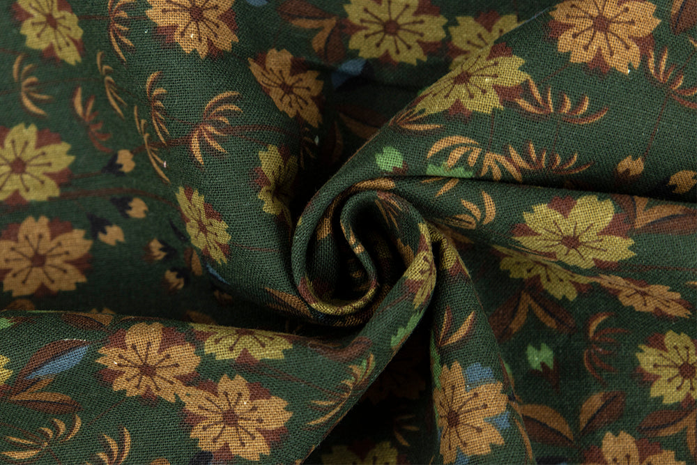 Linen Cotton - Lily Pond