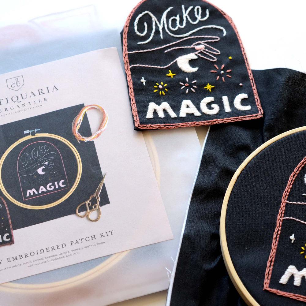 
                      
                        DIY Kit: Make Magic Embroidery Patch Kit
                      
                    