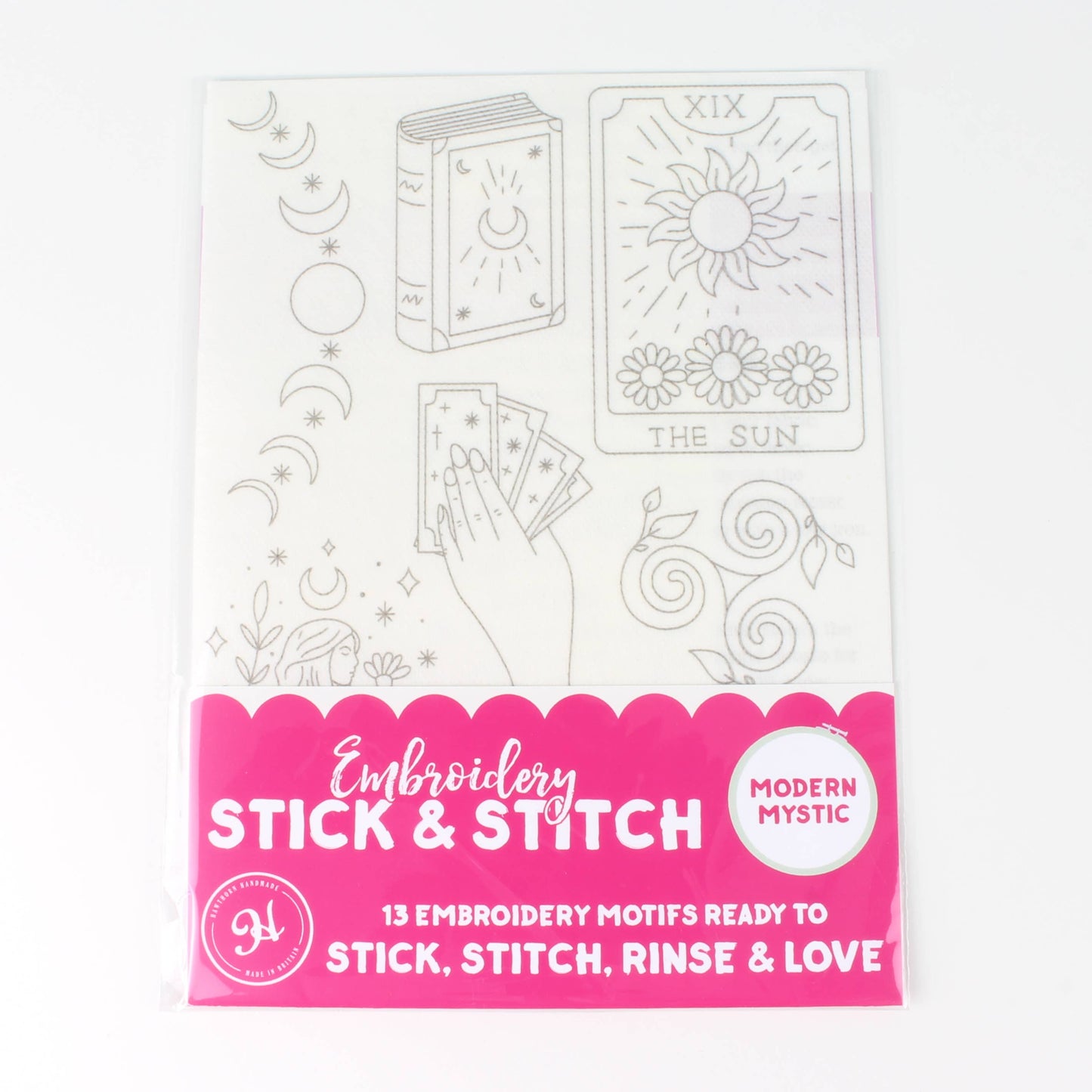 Modern Mystic Stick & Stitch Embroidery Pack