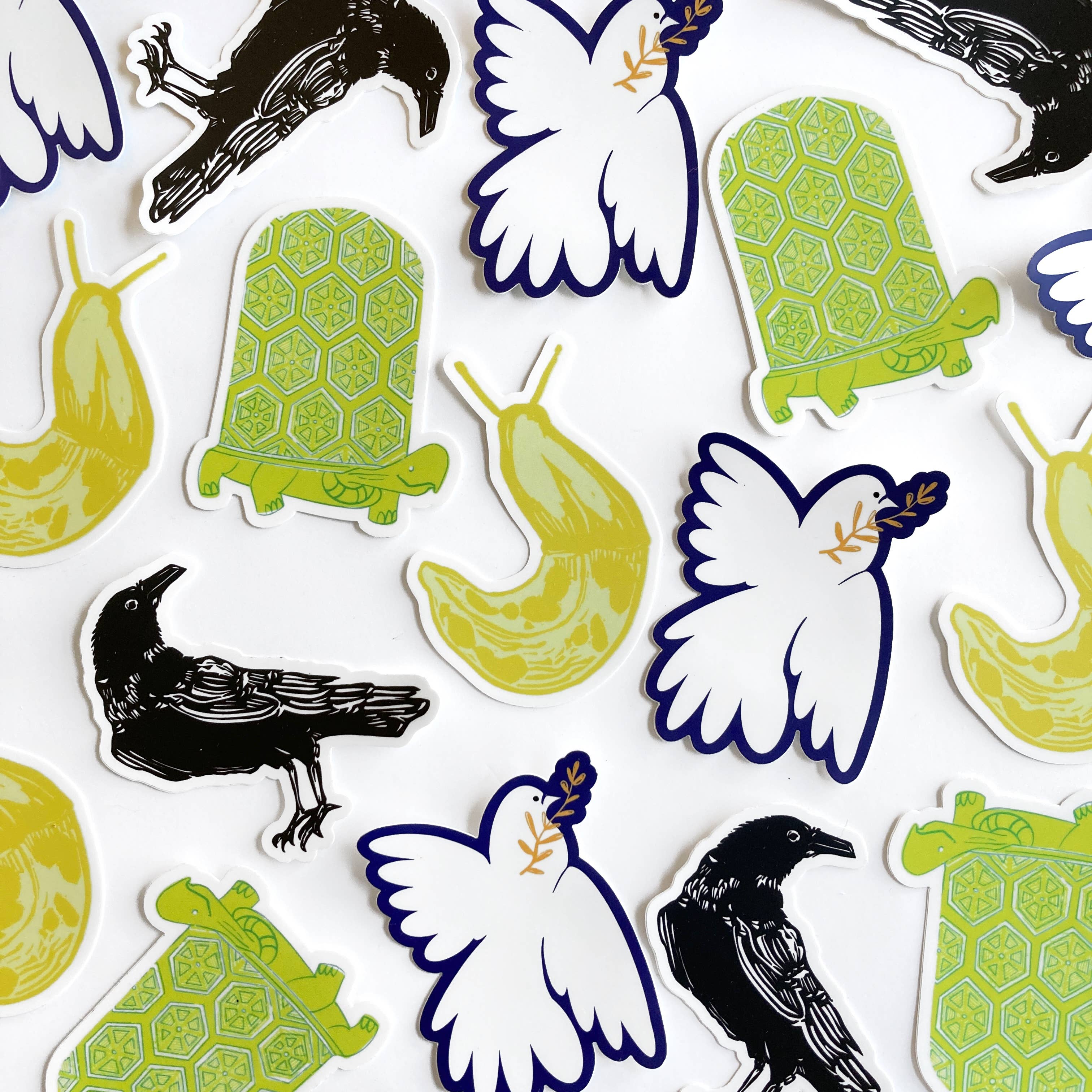 Crow - Vinyl Sticker – Wyldwood Creative