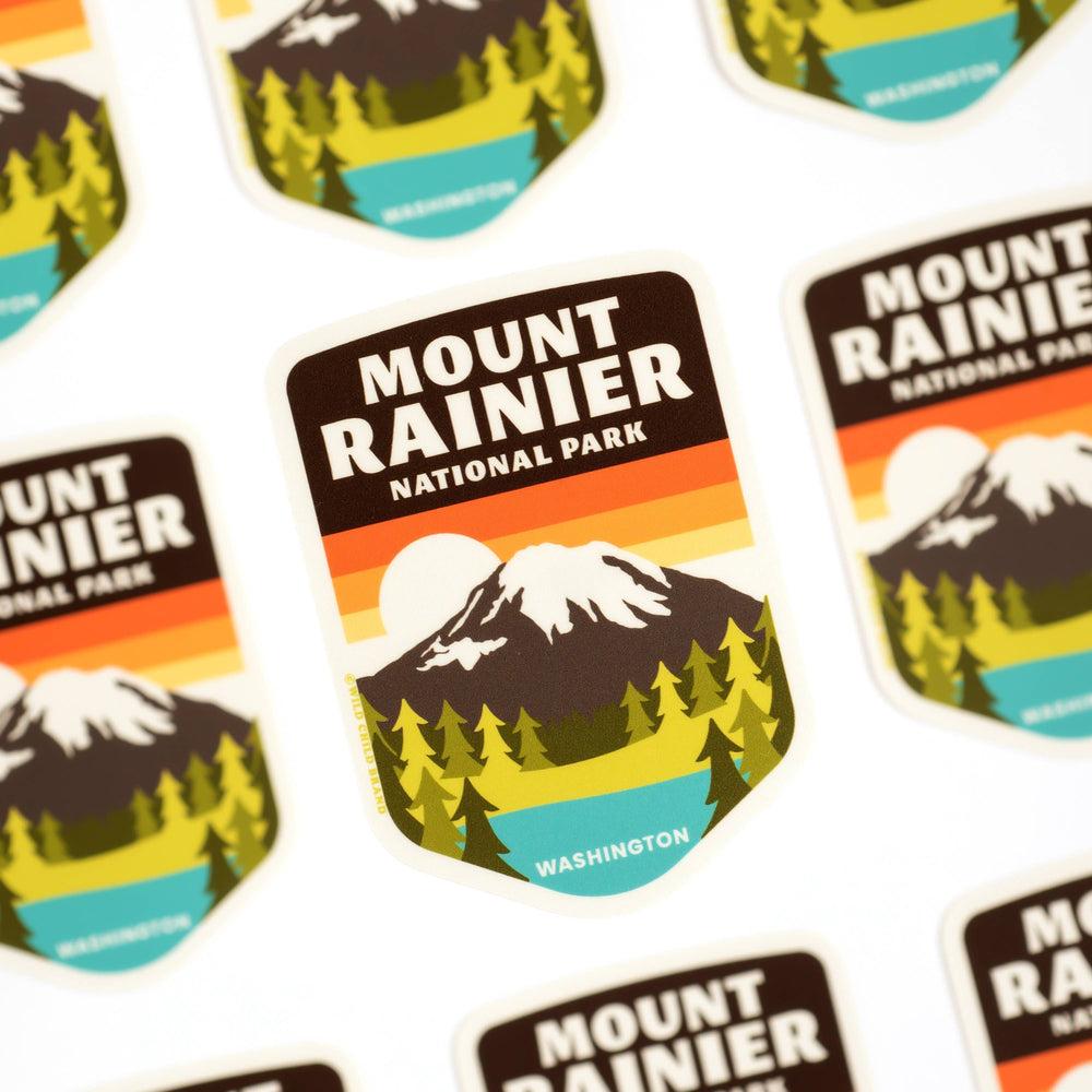 
                      
                        Mount Rainier National Park Sticker
                      
                    