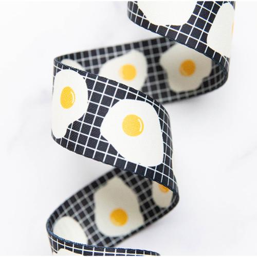 RSS Webbing 1.5" - Fried Eggs Black