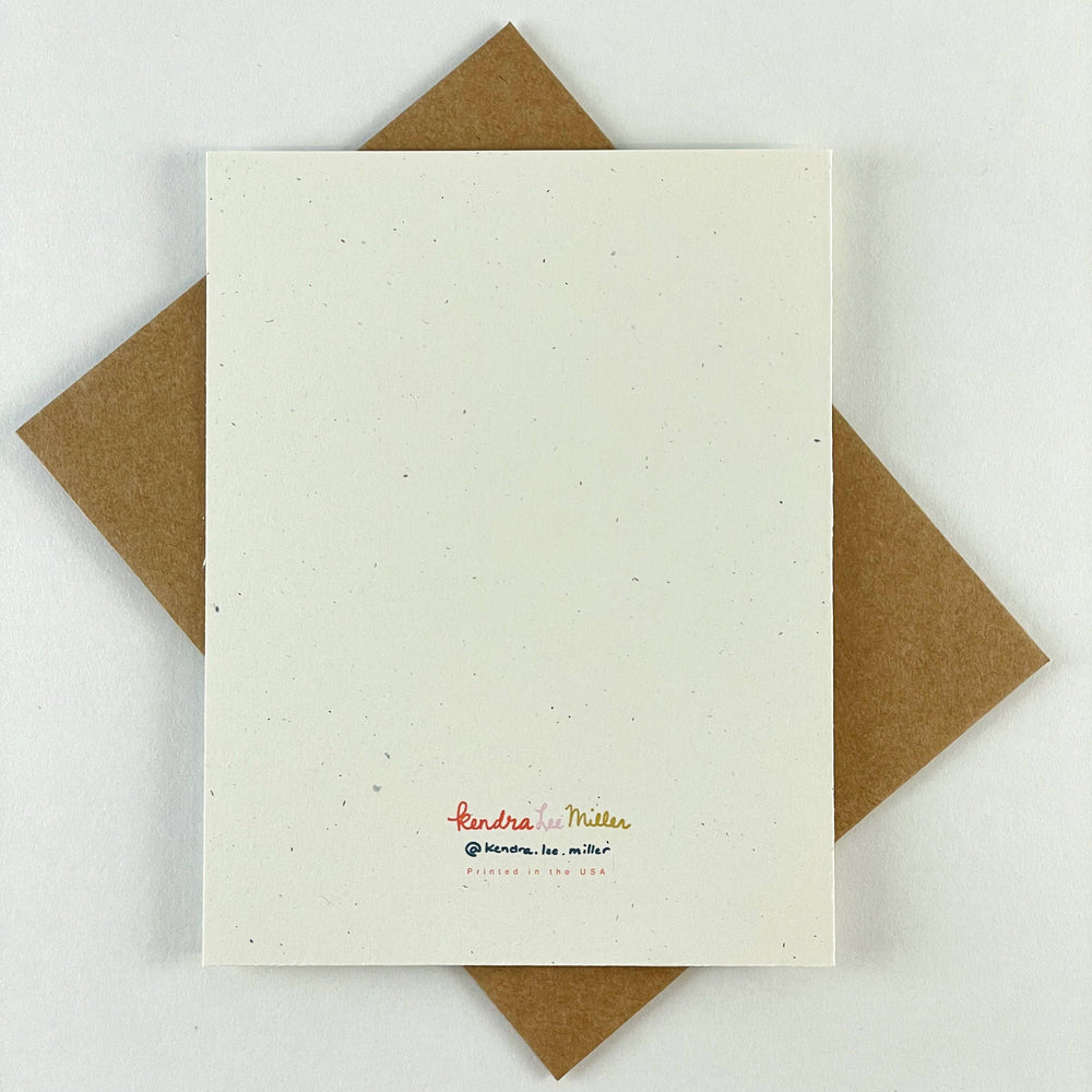 Happy Solstice Bird Card