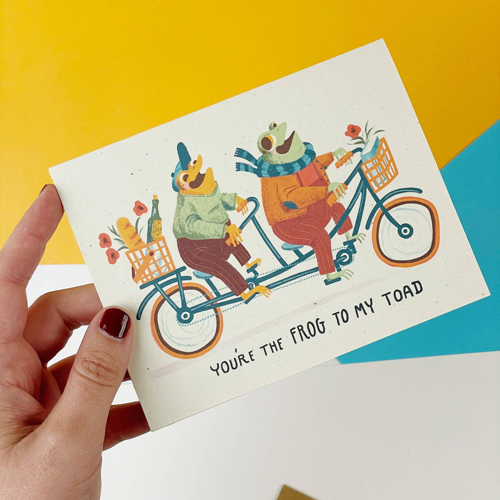 
                      
                        You're the Frog to my Toad | Frog and Toad Friendship Card
                      
                    