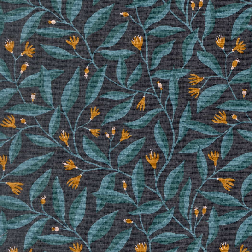 Feather and Forest Bloom - Foliage Sprouts - Midnight 14144 19