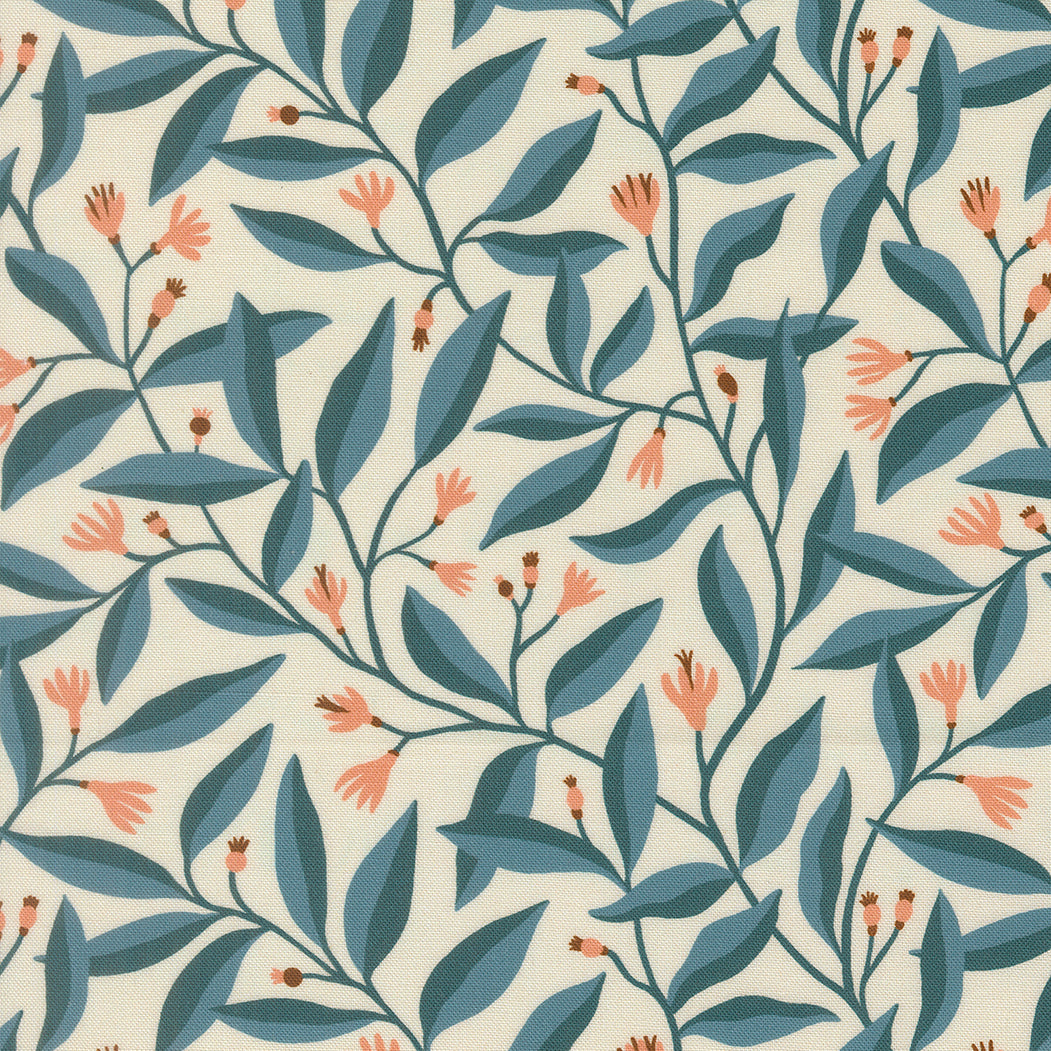 Feather and Forest Bloom - Foliage Sprouts - Azure 14144 27