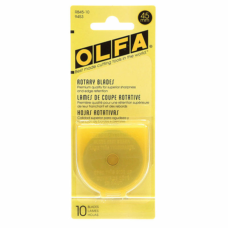 Olfa Rotary Cutter Blades - 45MM - 10ct