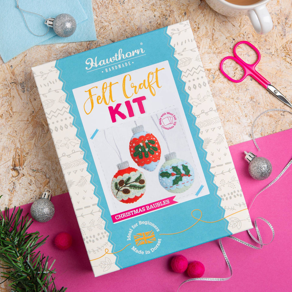 
                      
                        Christmas Baubles Felt Craft Kit
                      
                    