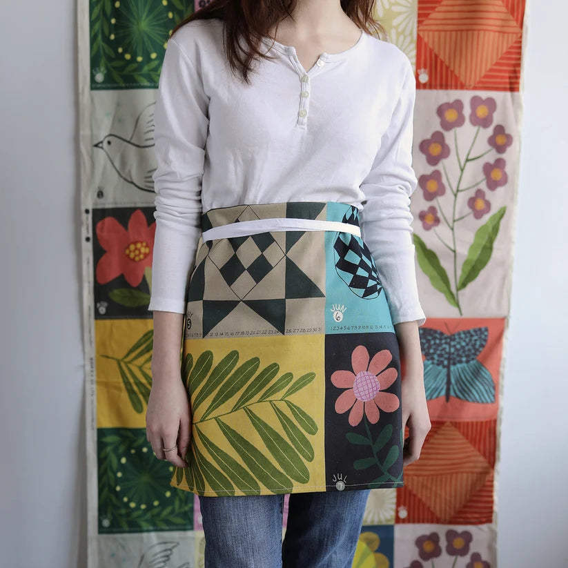 Bookhou Cotton Linen Canvas Calendar Panel