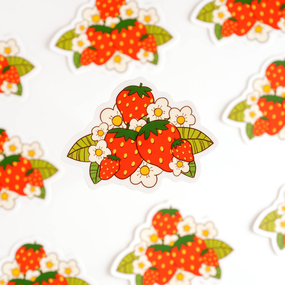 
                      
                        Strawberries Sticker
                      
                    