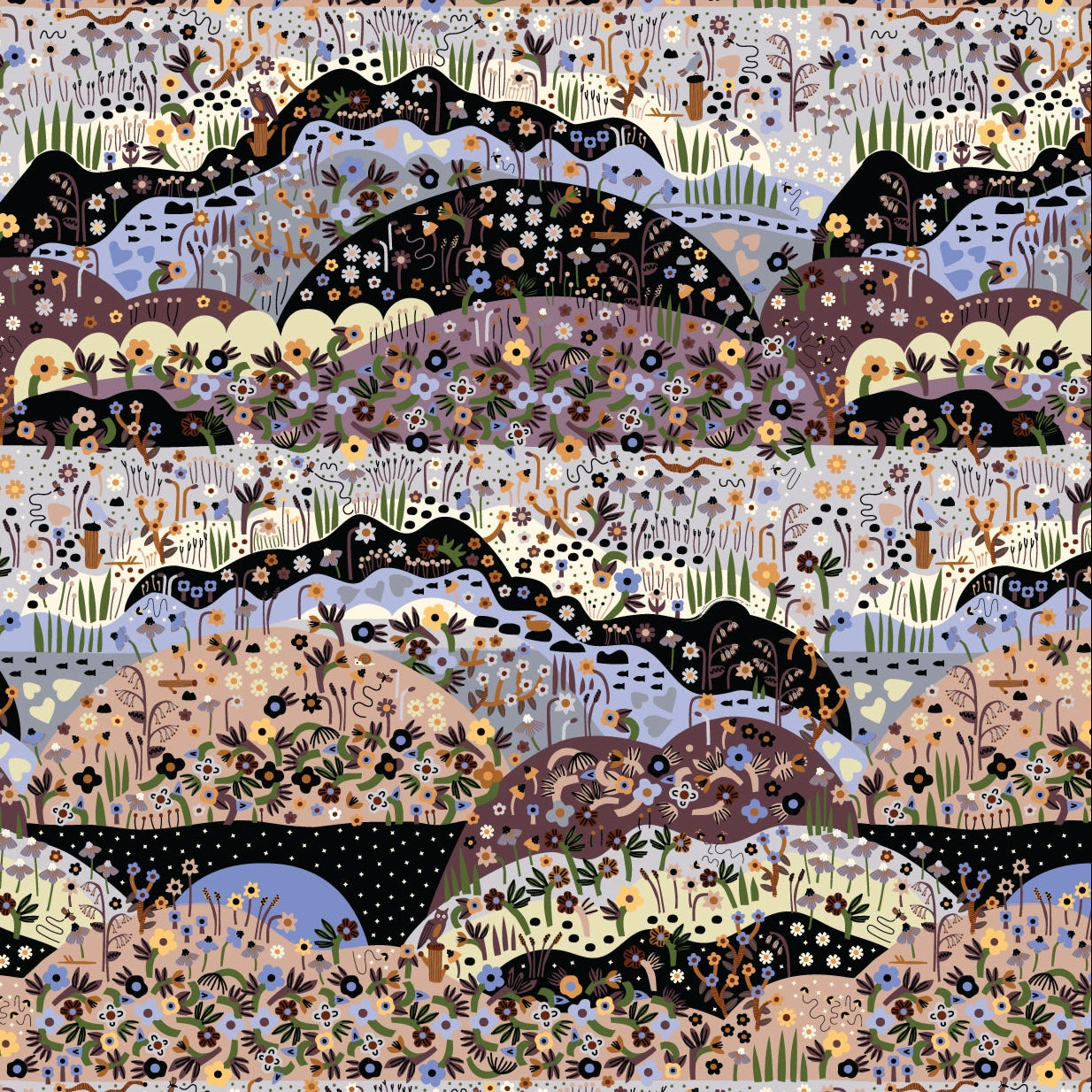 Firefly Moon - Eventide Landscape