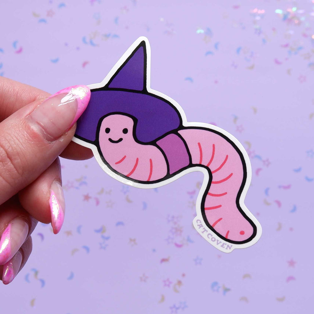 
                      
                        Witchy Worm - Vinyl Sticker
                      
                    