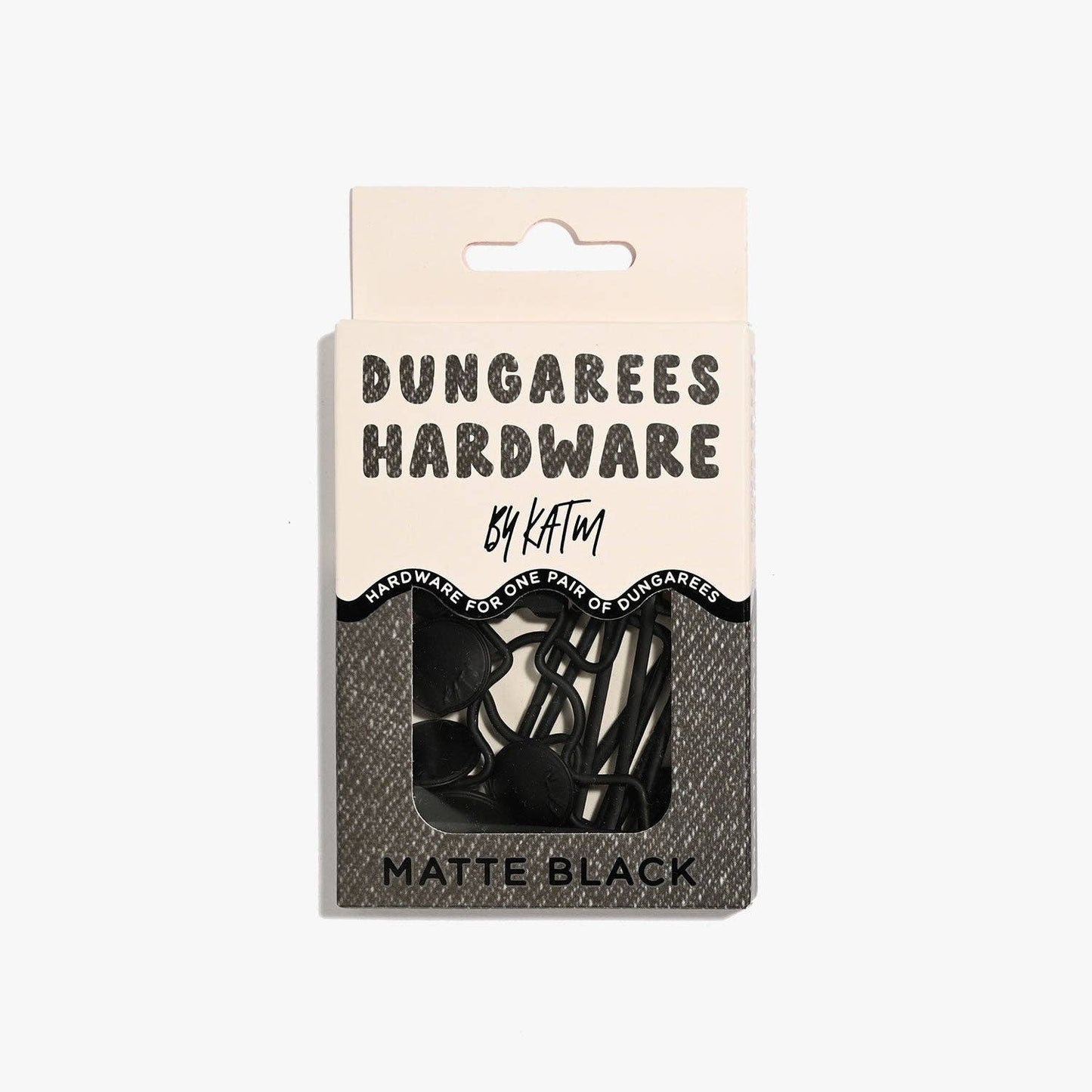 Dungarees Hardware Kit | Matte Black