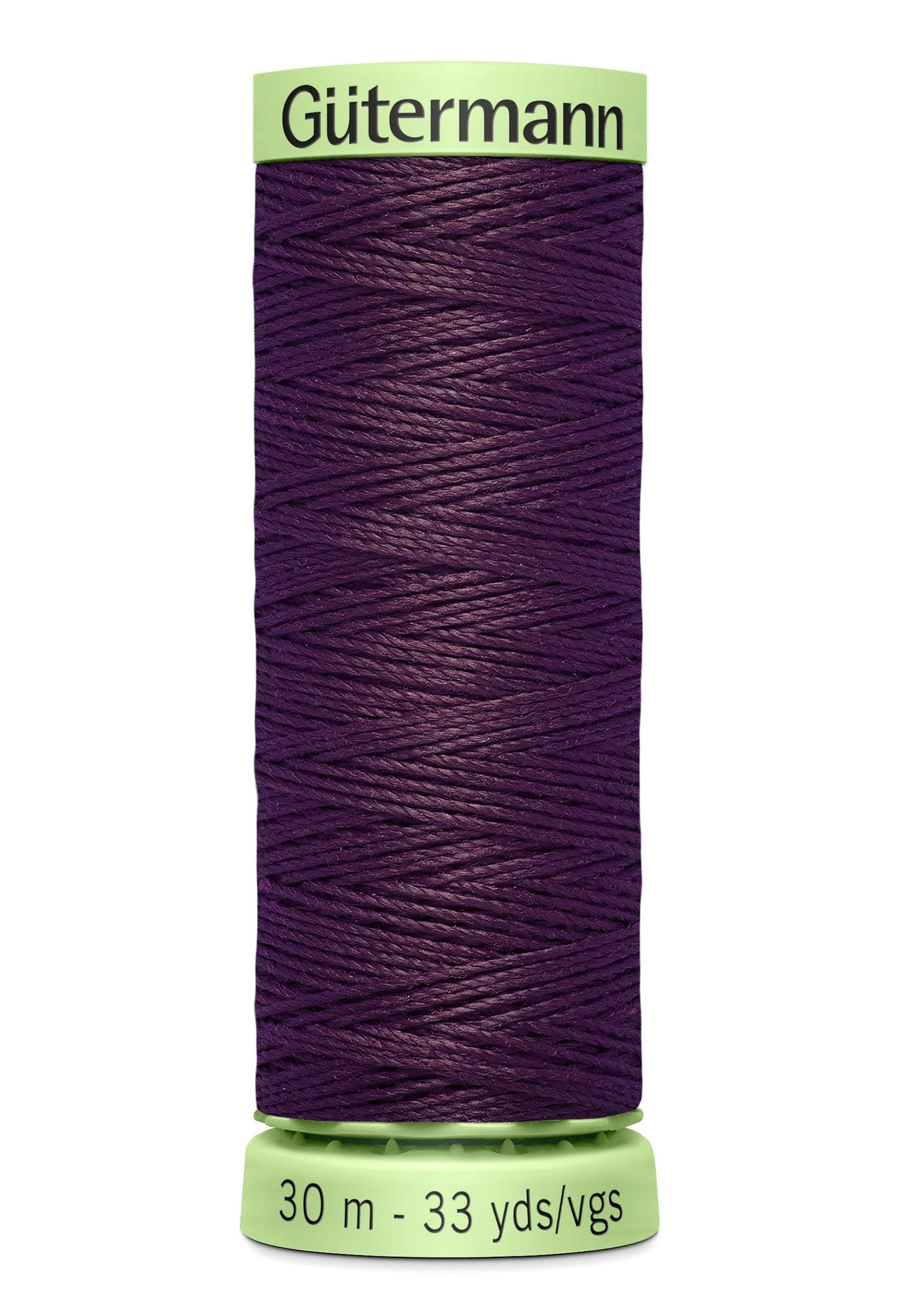 Gutermann Heavy Duty Top Stitching Thread - 12wt 33yds - Mulberry