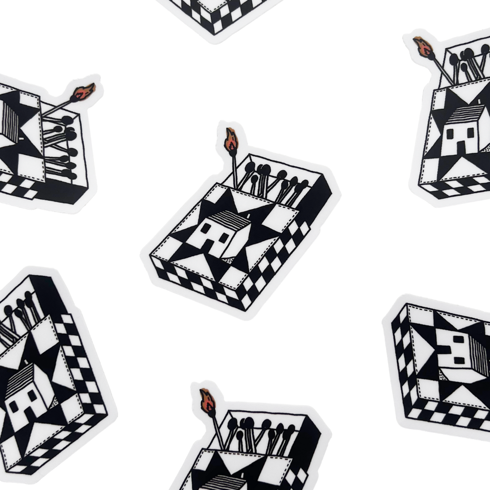 Matchbook Sticker