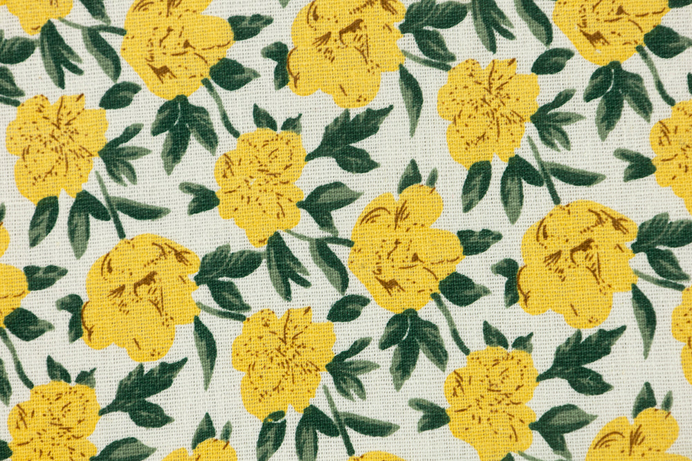Linen Cotton - Golden Marigold