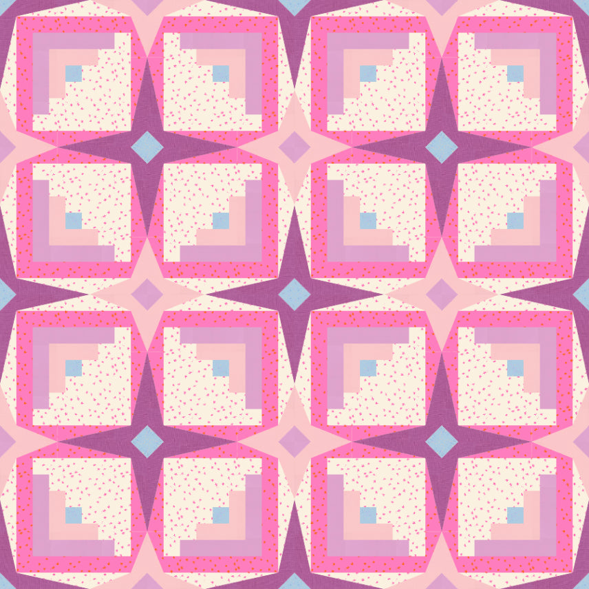 Sky Cabin Quilt Kit - Wicked - Glinda