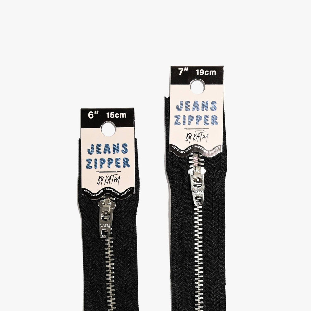 KATM Jeans Zipper | Black