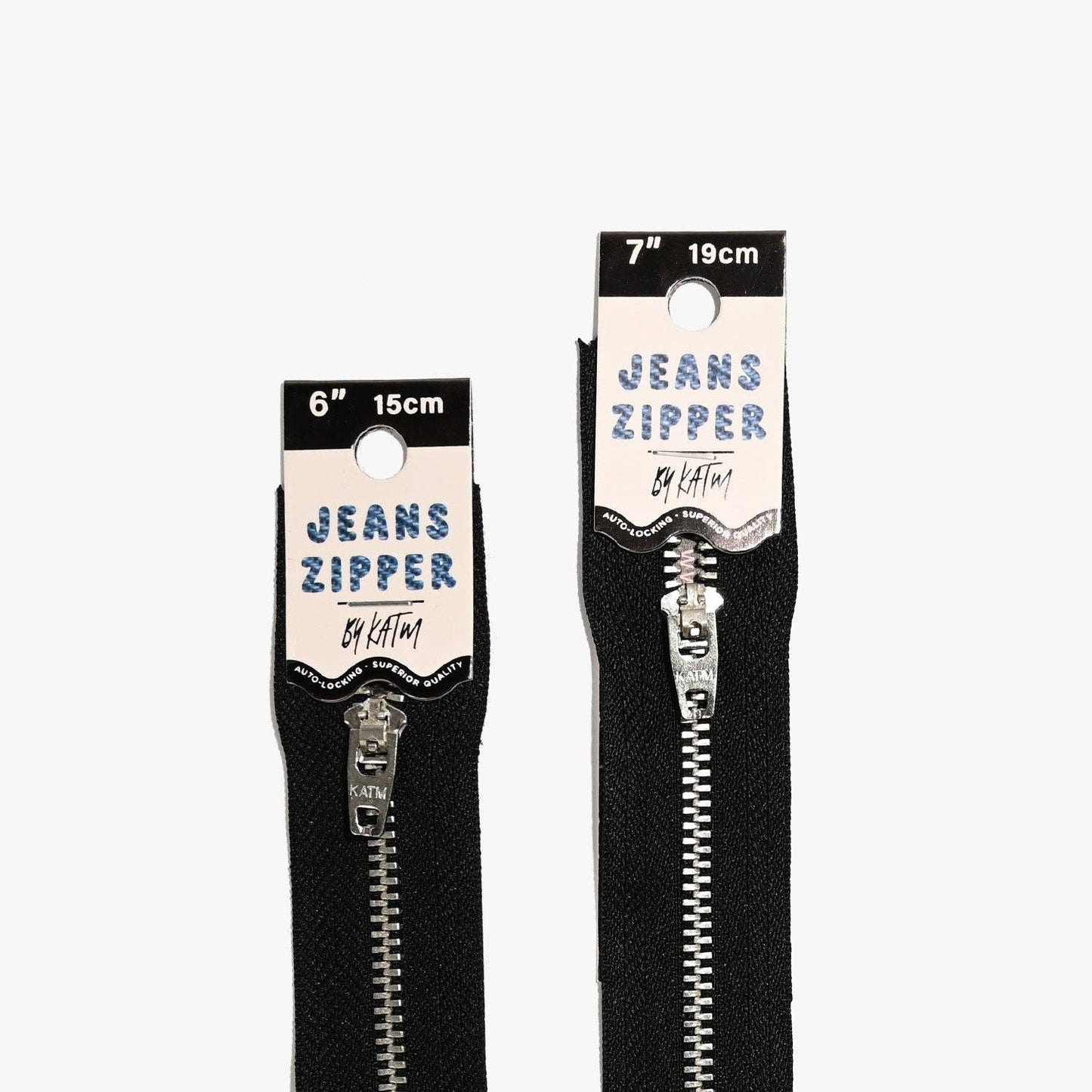 KATM Jeans Zipper | Black