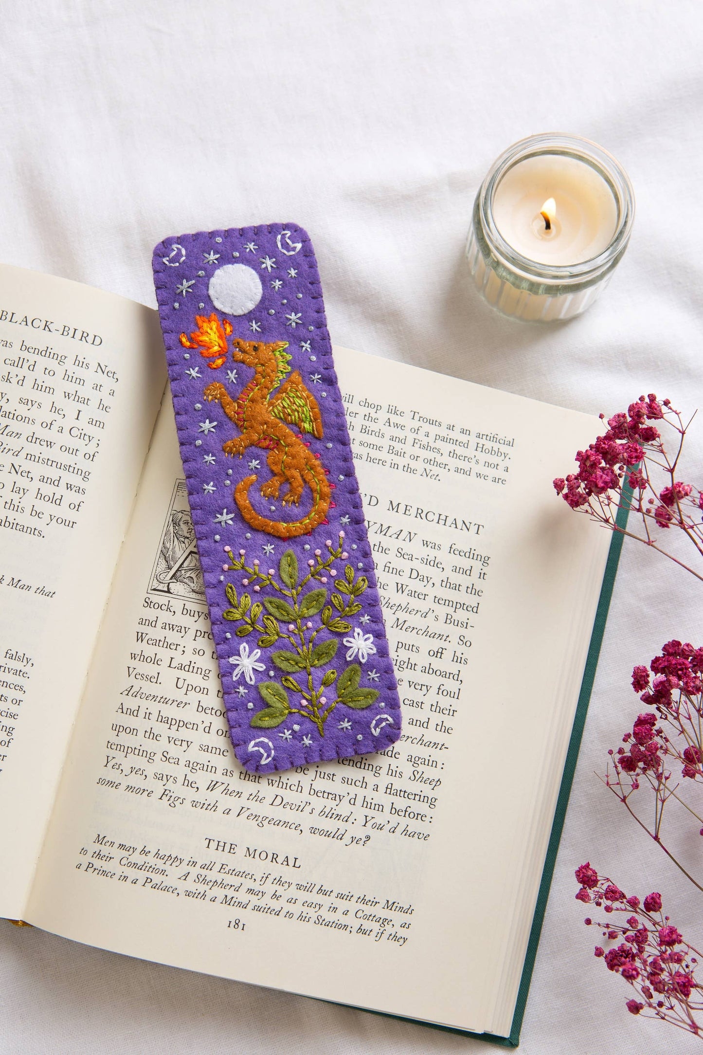Dragon Bookmark Felt Craft Kit