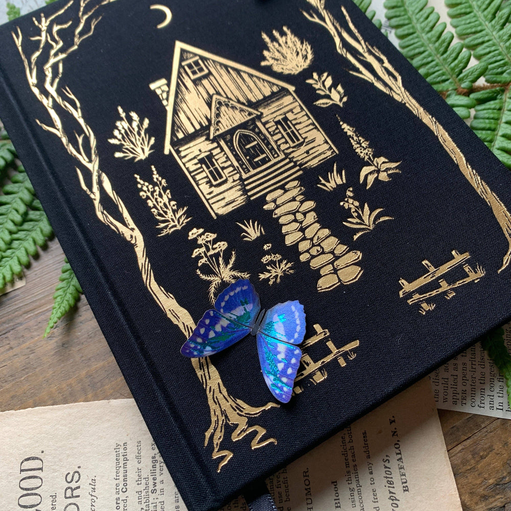 The Grimoire - B6 vegan lined notebook, 120gsm ivory paper