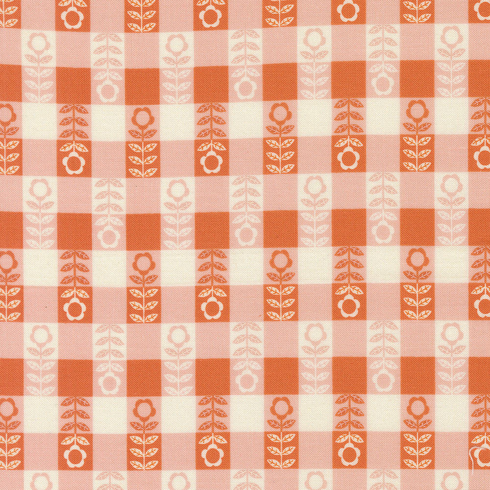 Night Owl - Flower Plaid - Petal