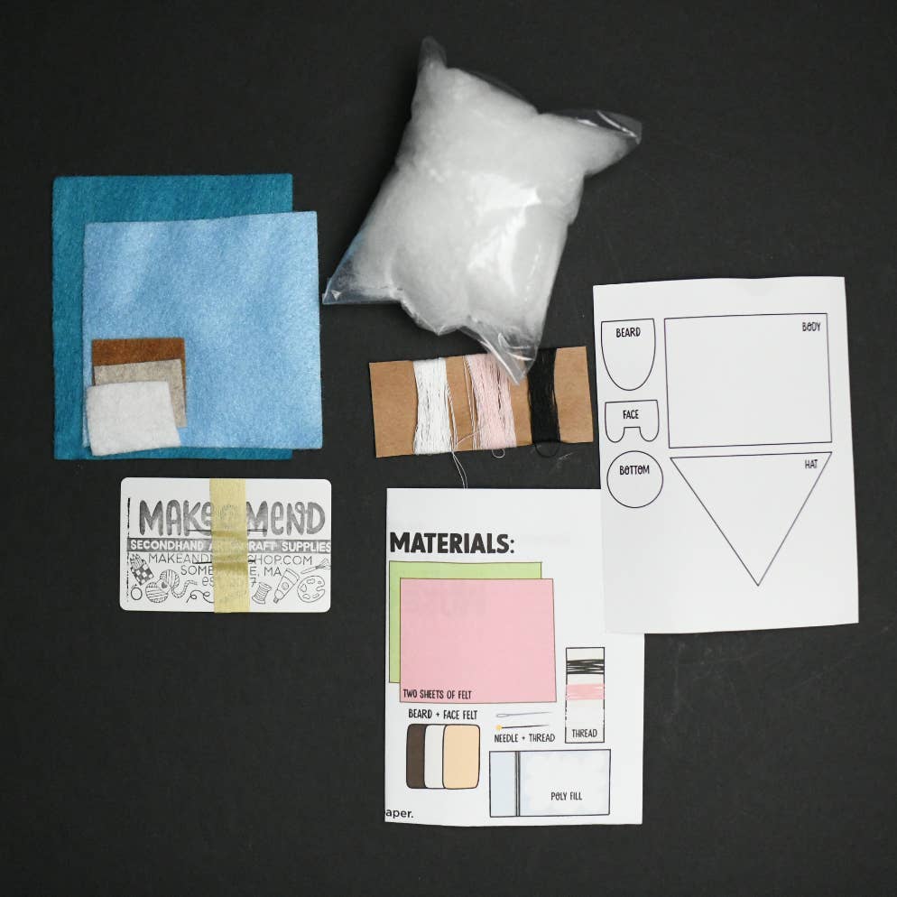 Gnome Plush Starter Sewing Kit