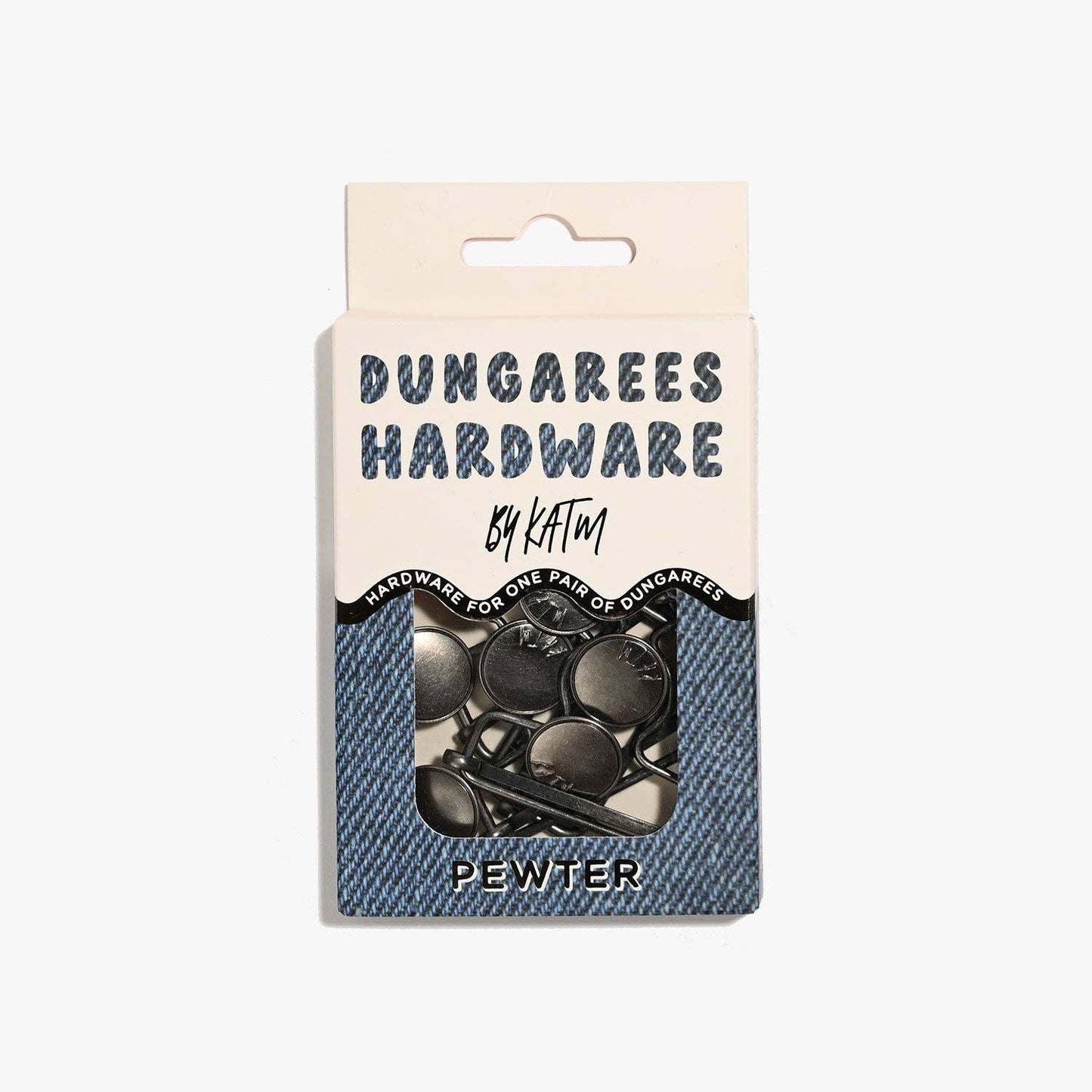 Dungarees Hardware Kit | Pewter