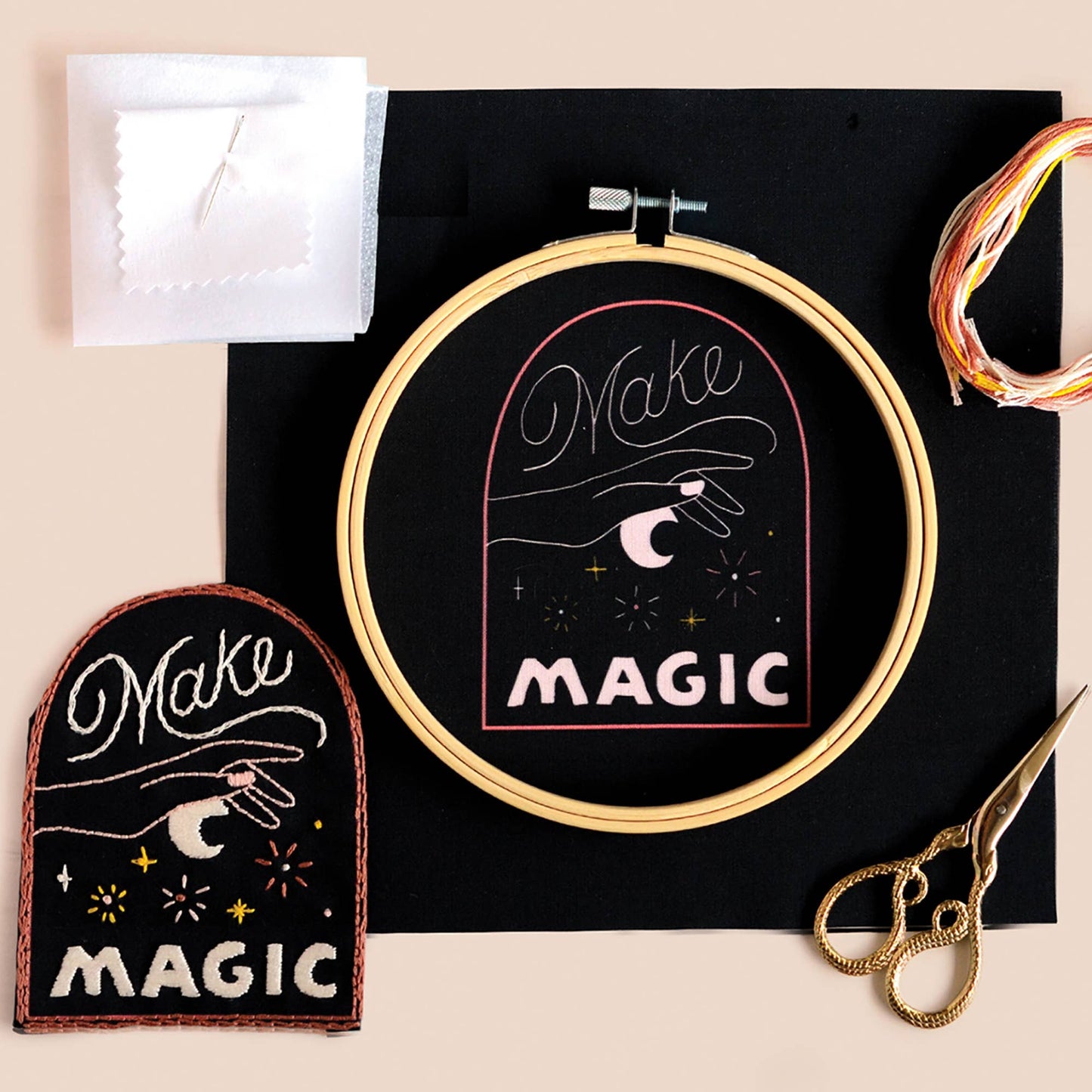 DIY Kit: Make Magic Embroidery Patch Kit