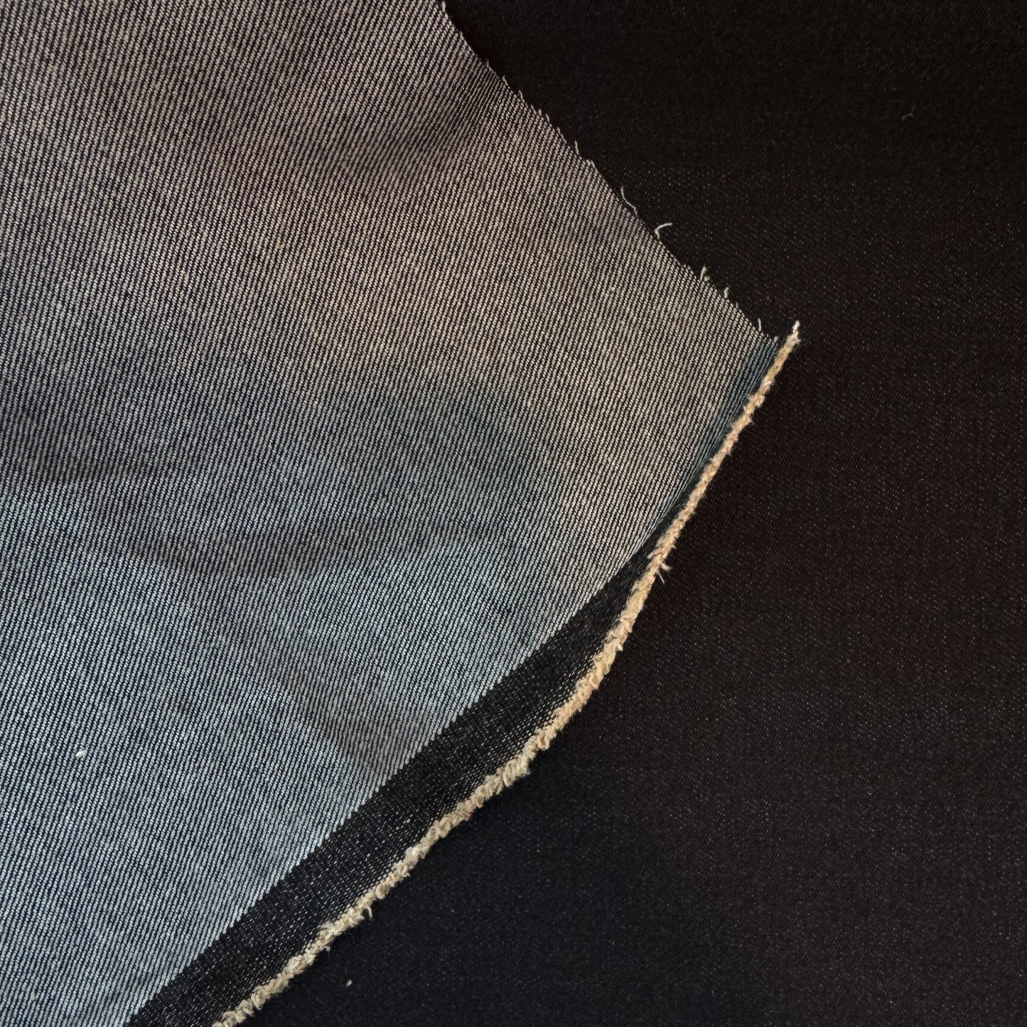Cone Mills Deep Indigo Stretch Denim 10oz