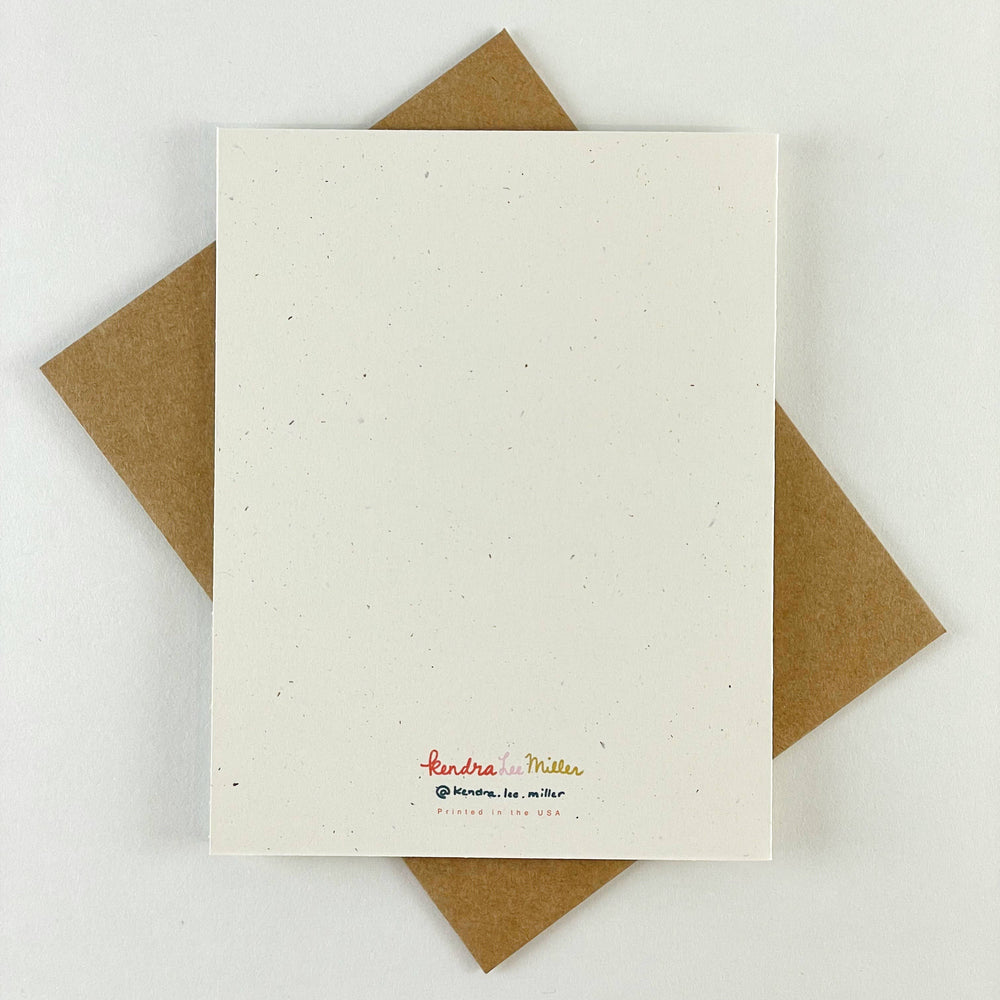 Tidings of Comfort and Joy Holiday Teapot Card