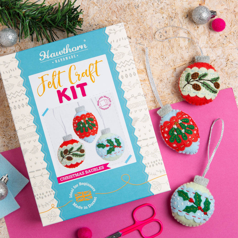 
                      
                        Christmas Baubles Felt Craft Kit
                      
                    