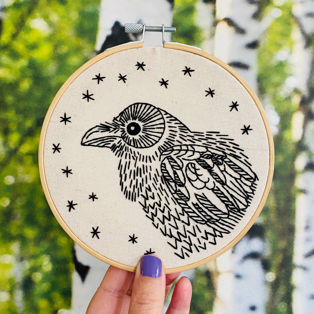
                      
                        Raven Embroidery Kit
                      
                    