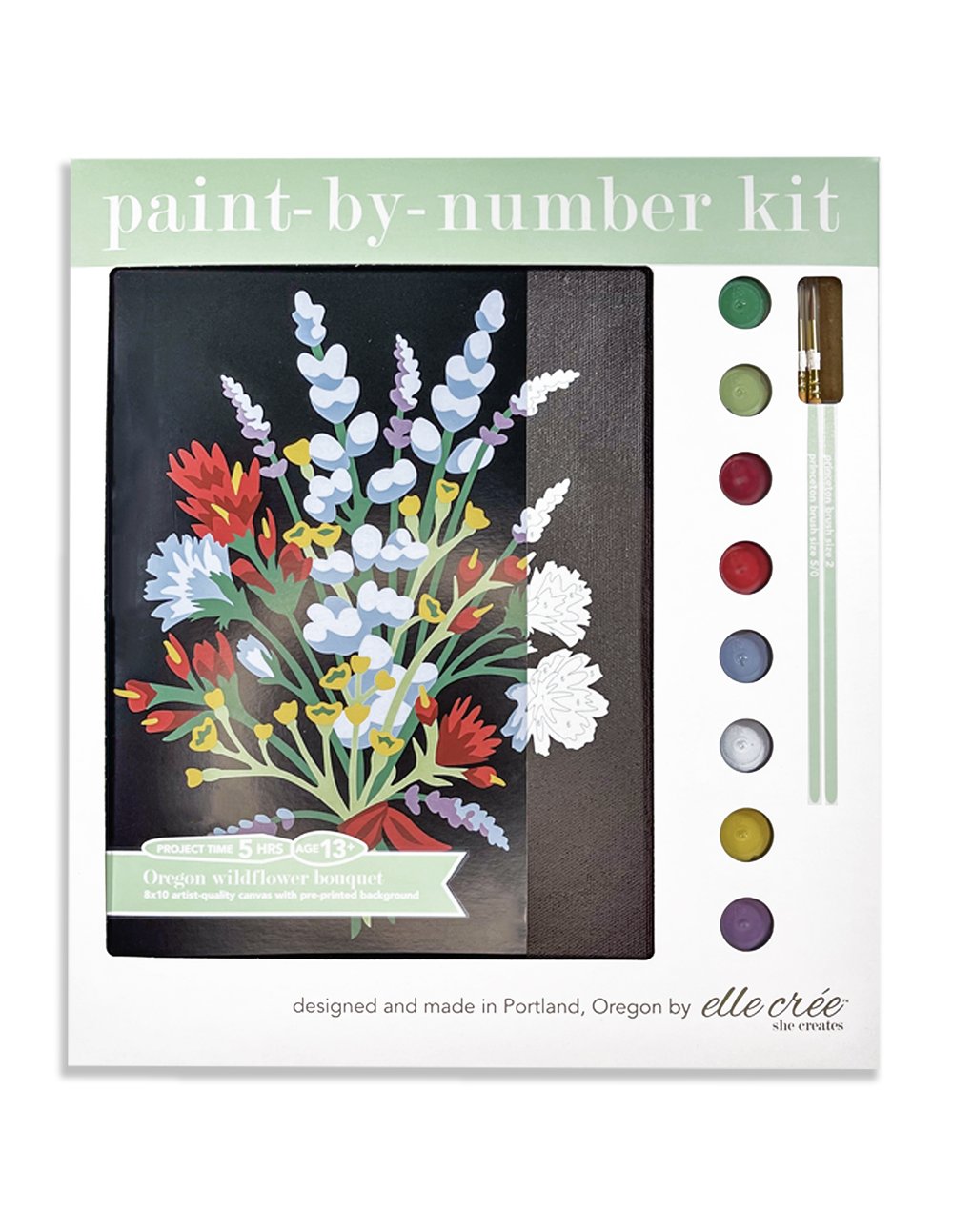 Paint By Number - Oregon Wildflower Bouquet