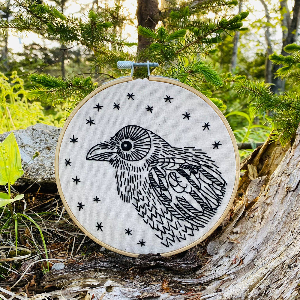 
                      
                        Raven Embroidery Kit
                      
                    