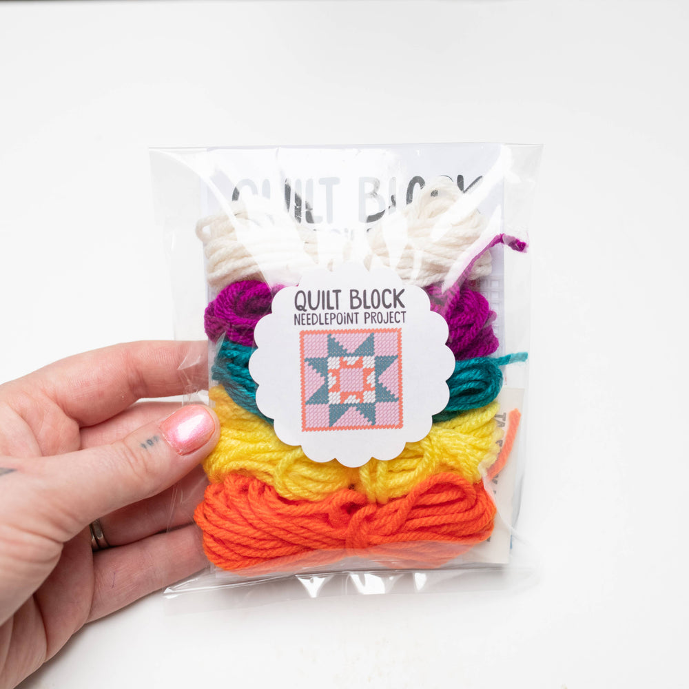 
                      
                        Quilt Block Needlepoint Kit
                      
                    