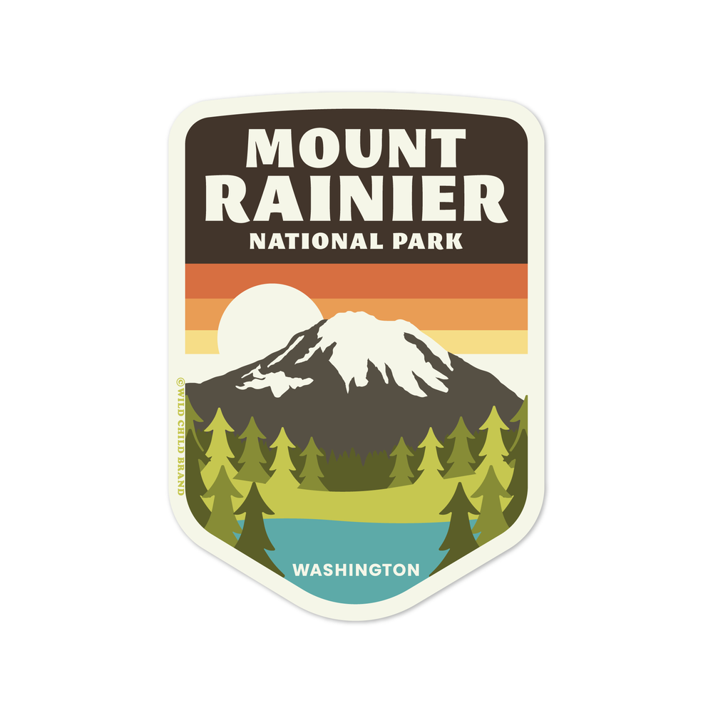 
                      
                        Mount Rainier National Park Sticker
                      
                    