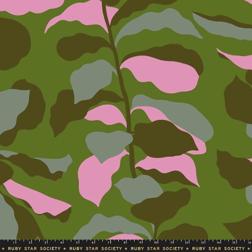 Calathea - 108" Wide back - Juniper RS5189 13