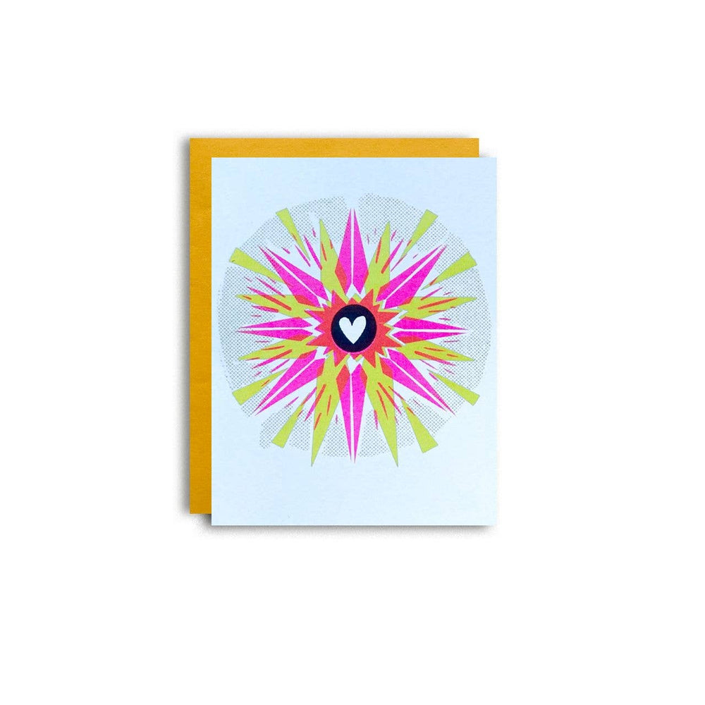 
                      
                        Warm Sunburst Risograph Greeting Card
                      
                    