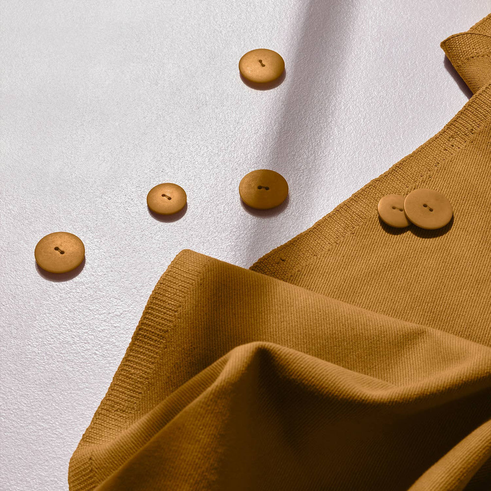 
                      
                        Gabardine Light Ochre Fabric
                      
                    