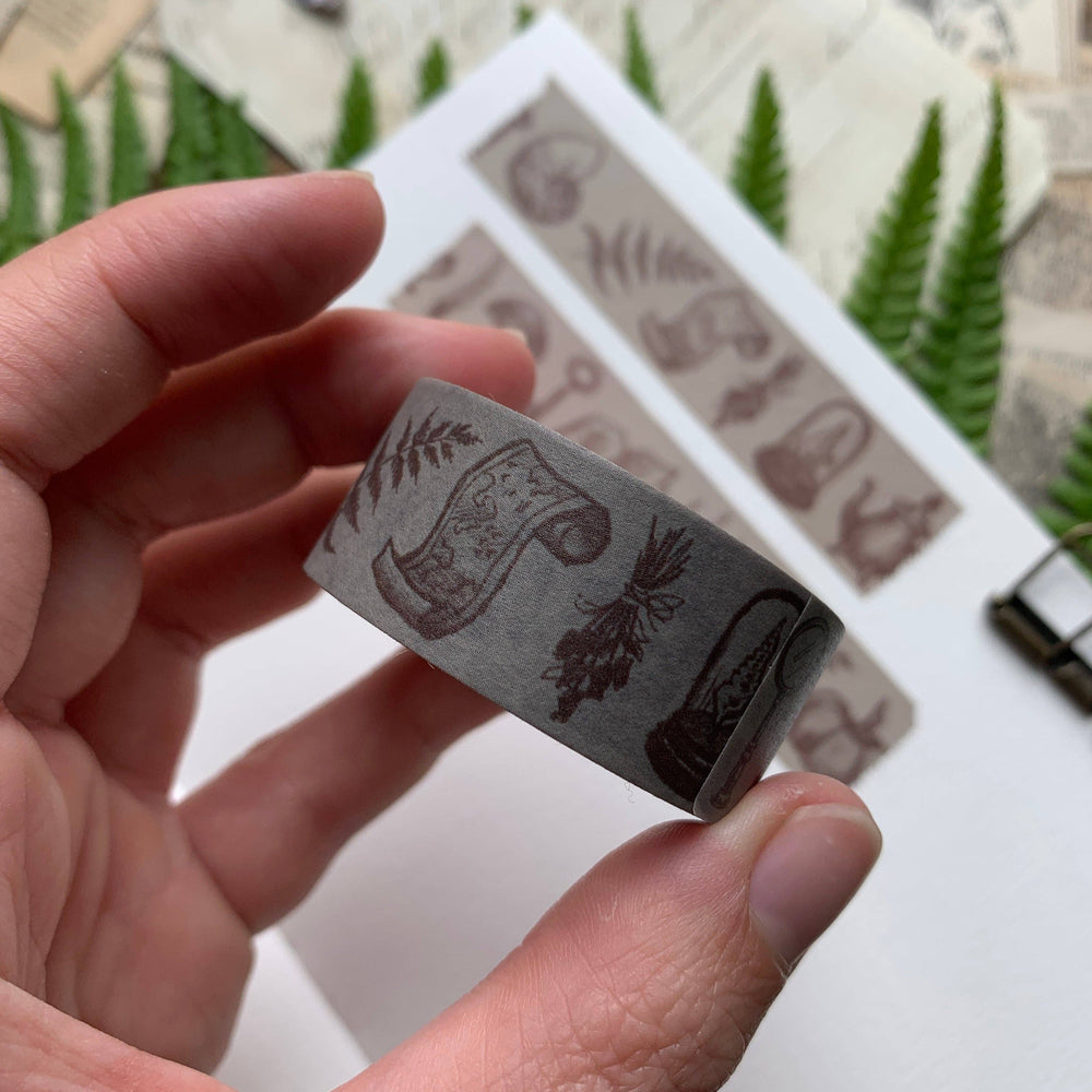 Vintage sketches washi tape